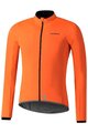 SHIMANO Cyklistická větruodolná bunda - WINDFLEX - oranžová