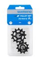 SHIMANO kladky pro přehazovačku - PULLEYS GRX RD-RX815 - černá