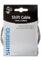 SHIMANO řadící lanko - CABLE 1,2x2100 mm - stříbrná