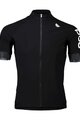 POC Cyklistický dres s krátkým rukávem - RESISTANCE ULTRA ZIP - černá