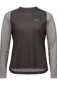 POC Cyklistický dres s dlouhým rukávem letní - MOTION AIR L/S - šedá