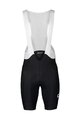 POC Cyklistické kalhoty krátké s laclem - CERAMIC VPDS - černá