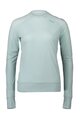 POC Cyklistický dres s dlouhým rukávem zimní - LIGHT MERINO - světle zelená