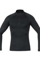 GORE Cyklistické triko s dlouhým rukávem - M BL THERMO TURTLENECK - černá