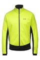 GORE Cyklistická zateplená bunda - C5 GTX I THERMO - žlutá/černá