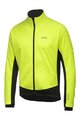 GORE Cyklistická zateplená bunda - C5 GTX I THERMO - žlutá/černá