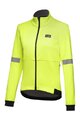 GORE Cyklistická zateplená bunda - TEMPEST WMN - žlutá