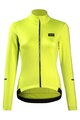 GORE Cyklistický dres s dlouhým rukávem zimní - PROGRESS THERMO WMN - žlutá