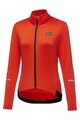 GORE Cyklistický dres s dlouhým rukávem zimní - PROGRESS THERMO WMN - oranžová