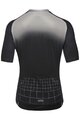 GORE Cyklistický dres s krátkým rukávem - GRID FADE 2.0 - černá/šedá