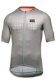 GORE Cyklistický dres s krátkým rukávem - GRID FADE 2.0 - šedá/oranžová