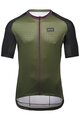 GORE Cyklistický dres s krátkým rukávem - GRID FADE 2.0 - zelená/fialová