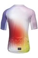 GORE Cyklistický dres s krátkým rukávem - CLOUD - oranžová/vícebarevná