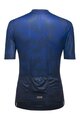 GORE Cyklistický dres s krátkým rukávem - RAIN CAMO WMN - modrá