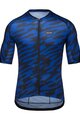 GORE Cyklistický dres s krátkým rukávem - SPIRIT ORGANIC - modrá/černá
