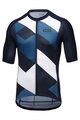 GORE Cyklistický dres s krátkým rukávem - SPIRIT SIGNAL - modrá/bílá