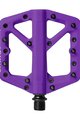 CRANKBROTHERS pedály - STAMP 1 SMALL - fialová