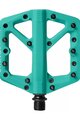 CRANKBROTHERS pedály - STAMP 1 SMALL - tyrkysová