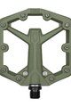 CRANKBROTHERS pedály - STAMP 1 SMALL - zelená
