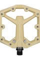 CRANKBROTHERS pedály - STAMP 1 SMALL - béžová