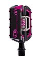 CRANKBROTHERS pedály - MALLET DH - černá/růžová