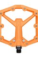 CRANKBROTHERS pedály - STAMP 1 LARGE - oranžová