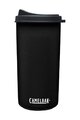 CAMELBAK Cyklistická láhev na vodu - MULTIBEV VACUUM STEINLESS 0,65L/0,5L - černá