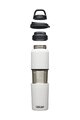 CAMELBAK Cyklistická láhev na vodu - MULTIBEV VACUUM STEINLESS 0,65L/0,5L - černá