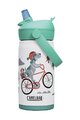 CAMELBAK Cyklistická láhev na vodu - THRIVE FLIP STRAW KIDS VSS 0,35 L - bílá/vícebarevná