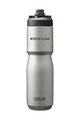 CAMELBAK Cyklistická láhev na vodu - PODIUM 0,65l - stříbrná