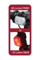 BLACKBURN světlo - 2FER USB + 2FER USB - černá