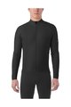 GIRO Cyklistický dres s dlouhým rukávem zimní - CHRONO THERMAL - černá