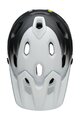 BELL Cyklistická přilba - SUPER DH - bílá/černá
