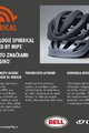 GIRO Cyklistická přilba - TYRANT SPHERICAL - černá