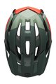 BELL Cyklistická přilba - SUPER AIR R SPHERICAL - zelená/červená