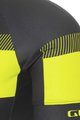 GIRO Cyklistický dres s krátkým rukávem - CHRONO SPORT - černá/žlutá