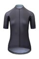 GIRO Cyklistický dres s krátkým rukávem - CHRONO SPORT W - černá/šedá