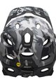 BELL Cyklistická přilba - SUPER DH SPHERICAL - černá/šedá