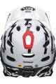 BELL Cyklistická přilba - SUPER DH SPHERICAL - bílá