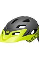 BELL Cyklistická přilba - SIDETRACK - šedá/žlutá