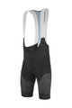 SANTINI Cyklistické kalhoty krátké s laclem - FRECCIA - šedá