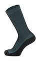 SANTINI Cyklistické ponožky klasické - PURO - zelená/černá