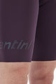SANTINI Cyklistické kalhoty krátké s laclem - UNICO - bordó