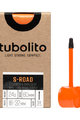 TUBOLITO duše - S-TUBO ROAD 700x18/28C BLACK - SV80 - oranžová