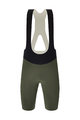 SANTINI Cyklistické kalhoty krátké s laclem - REDUX SPEED - zelená