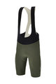 SANTINI Cyklistické kalhoty krátké s laclem - REDUX SPEED - zelená