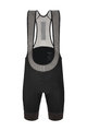 SANTINI Cyklistické kalhoty krátké s laclem - KARMA DELTA - černá