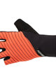 SANTINI Cyklistické rukavice krátkoprsté - RIGA - oranžová/černá