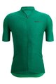 SANTINI Cyklistický dres s krátkým rukávem - COLORE PURO - zelená