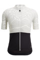 SANTINI Cyklistický dres s krátkým rukávem - COLORE RIGA - bílá
